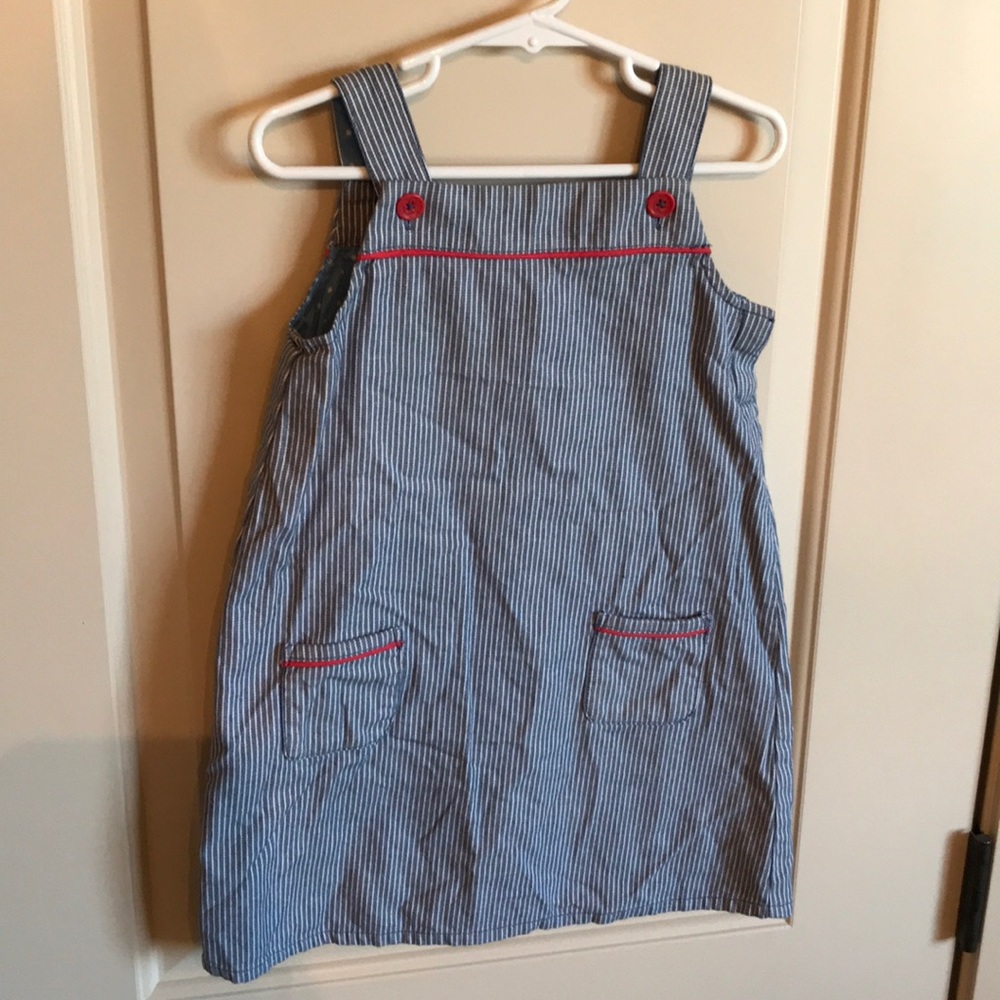 Mini Boden denim jumper size 3-4